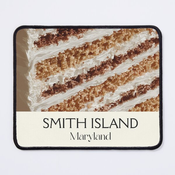 Item preview, Smith Island Maryland | Layer Cake Poster designed and sold by TuncGK.