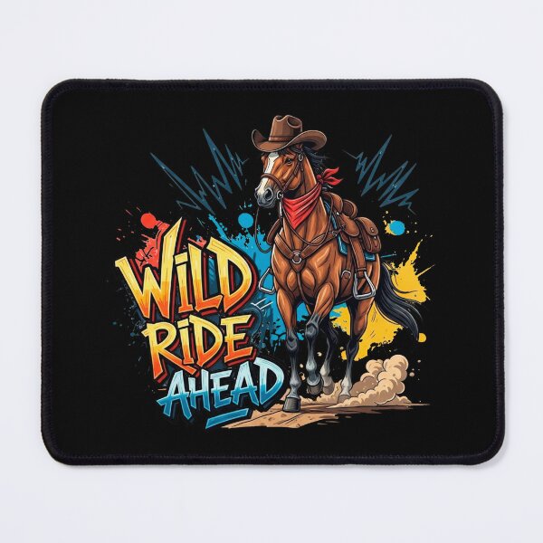 Item preview, Graffiti Style Cowboy Horse Quote designed and sold by SholoStudio.