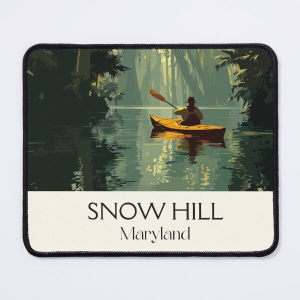 Item preview, Snow Hill Maryland | Pocomoke River Poster designed and sold by TuncGK.