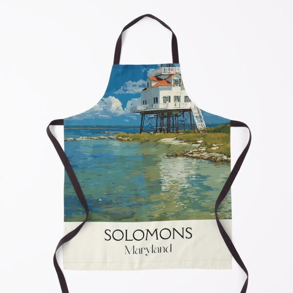 Item preview, Solomons Maryland | Screw-Pile Lighthouse Poster designed and sold by TuncGK.