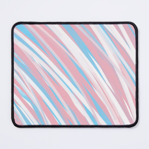 Item preview, Abstract Flowing Lines Transgender Pride Flag designed and sold by RyanGDesign.