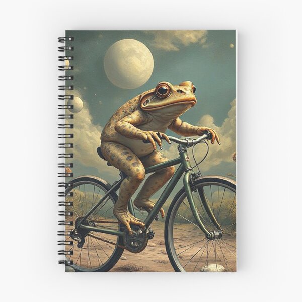 Aperçu de l'œuvre Le vélo de crapaud créée et vendue par Terry Collett.