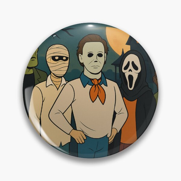 Item preview, Classic Horror selection scobby style designed and sold by Final Whistle Art.