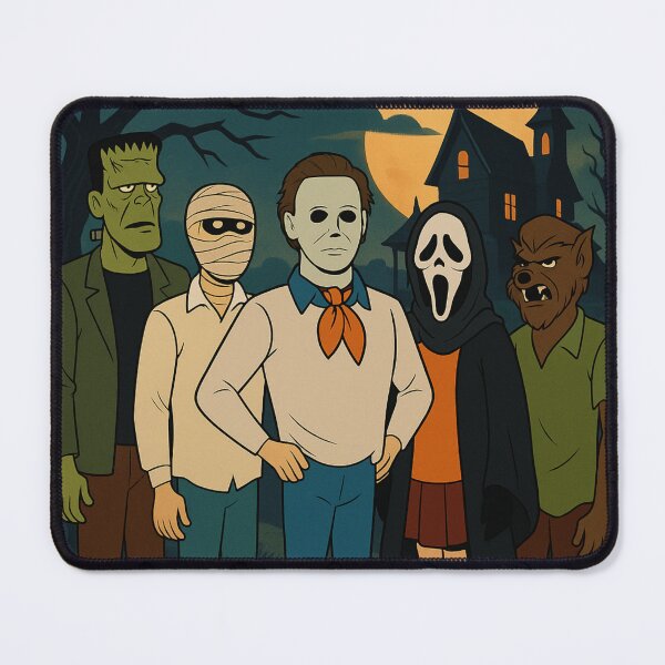 Item preview, Classic Horror selection scobby style designed and sold by Final Whistle Art.