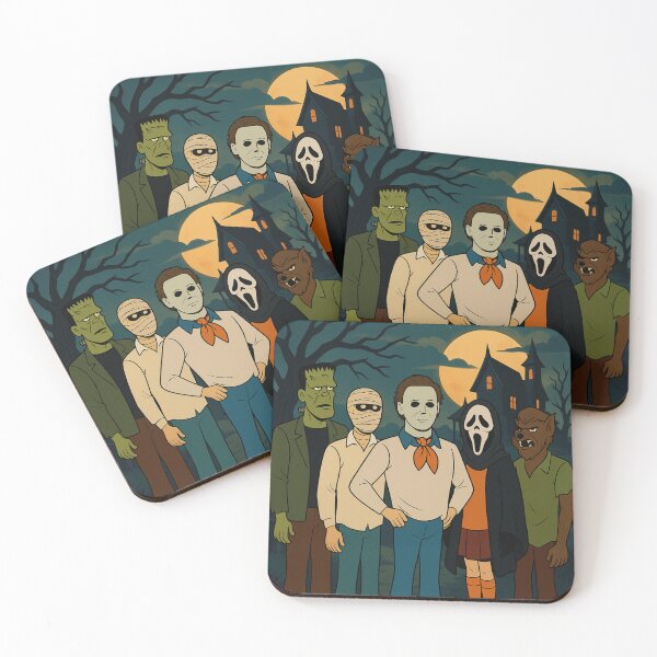 Item preview, Classic Horror selection scobby style designed and sold by Final Whistle Art.
