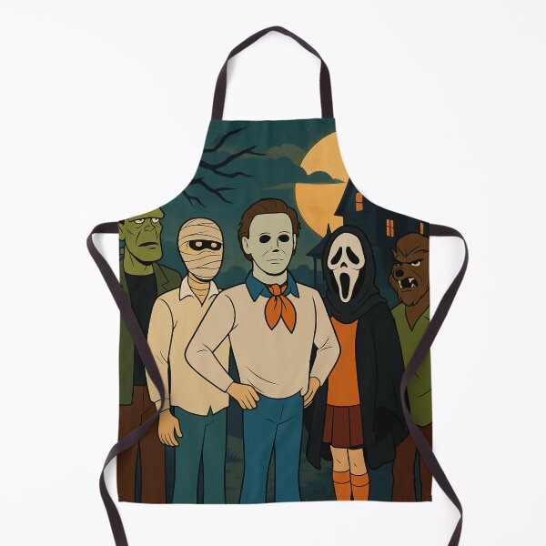 Item preview, Classic Horror selection scobby style designed and sold by Final Whistle Art.