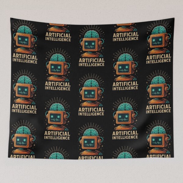 Item preview, retro futuristik robot designed and sold by Dogandesighn.