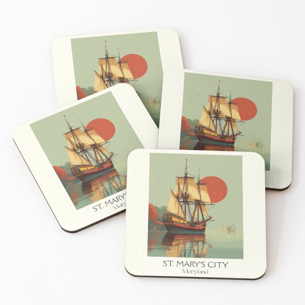 Item preview, St. Mary's City Maryland | Historic Seaport Poster designed and sold by TuncGK.