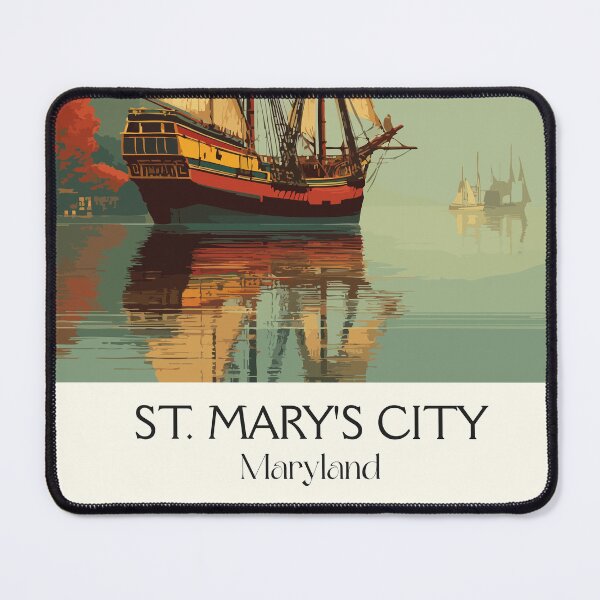 Item preview, St. Mary's City Maryland | Historic Seaport Poster designed and sold by TuncGK.