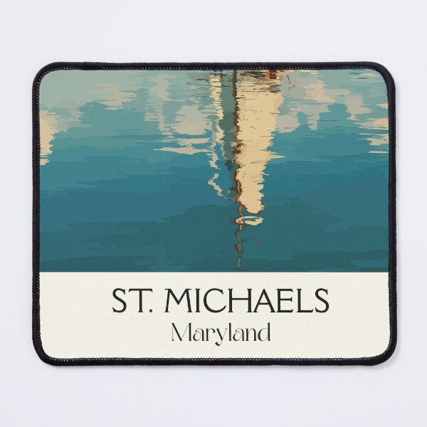 Item preview, St. Michaels Maryland | Chesapeake Bay Sailing Poster designed and sold by TuncGK.