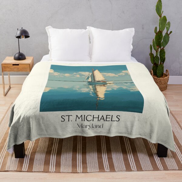 Item preview, St. Michaels Maryland | Chesapeake Bay Sailing Poster designed and sold by TuncGK.