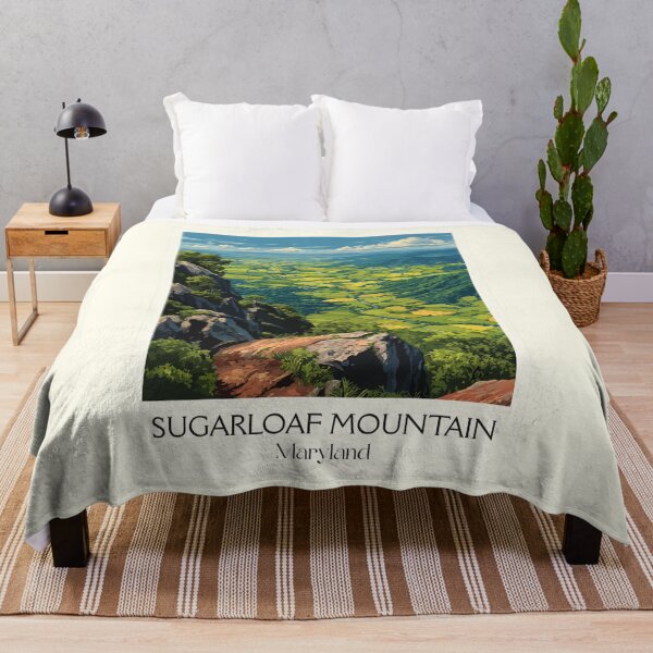 Item preview, Sugarloaf Mountain Maryland | Scenic Overlook Poster designed and sold by TuncGK.