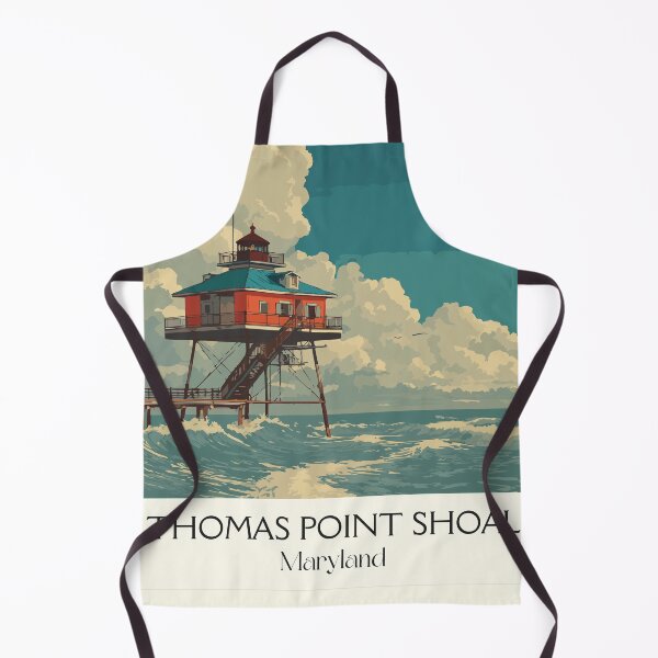 Item preview, Thomas Point Shoal Maryland | Chesapeake Lighthouse Poster designed and sold by TuncGK.