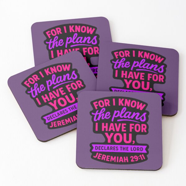 Item preview, Jeremiah 29:11 For I Know The Plans I Have For You designed and sold by plushism.