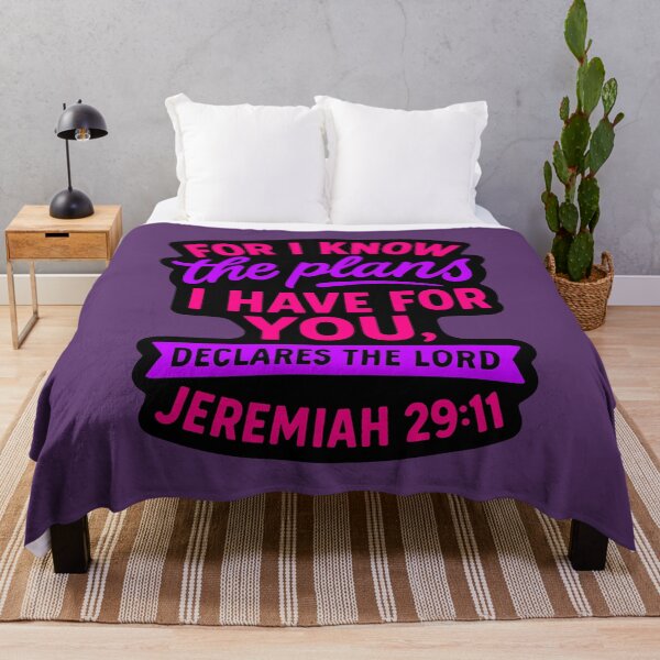 Item preview, Jeremiah 29:11 For I Know The Plans I Have For You designed and sold by plushism.
