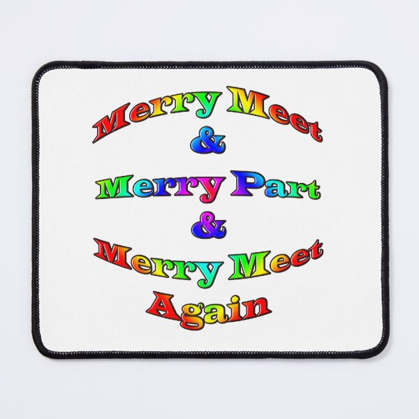 Item preview, Merry Meet & Merry Part designed and sold by TeesandTops.