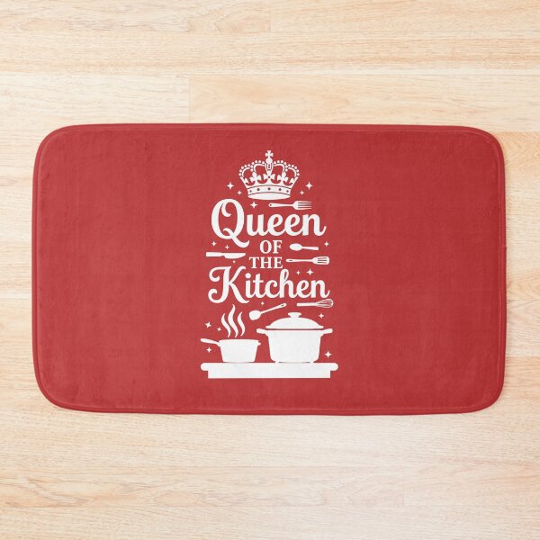Item preview, Queen Of The Kitchen. Funny Kitchen Quote. Mom's Kitchen designed and sold by DesignHouse07.