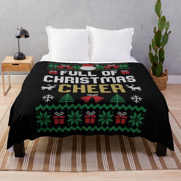 Item preview, Full Of Christmas Beer And Christmas Cheer Ugly Sweater designed and sold by JanessaHardi.