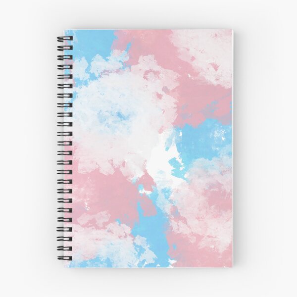 Item preview, Abstract Painted Transgender Pride Flag designed and sold by RyanGDesign.