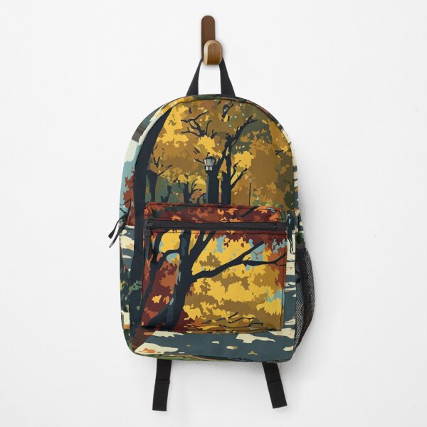 Item preview, Towson Maryland | Autumn University Town Poster designed and sold by TuncGK.
