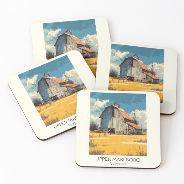 Item preview, Upper Marlboro Maryland | Rural Heritage Poster designed and sold by TuncGK.