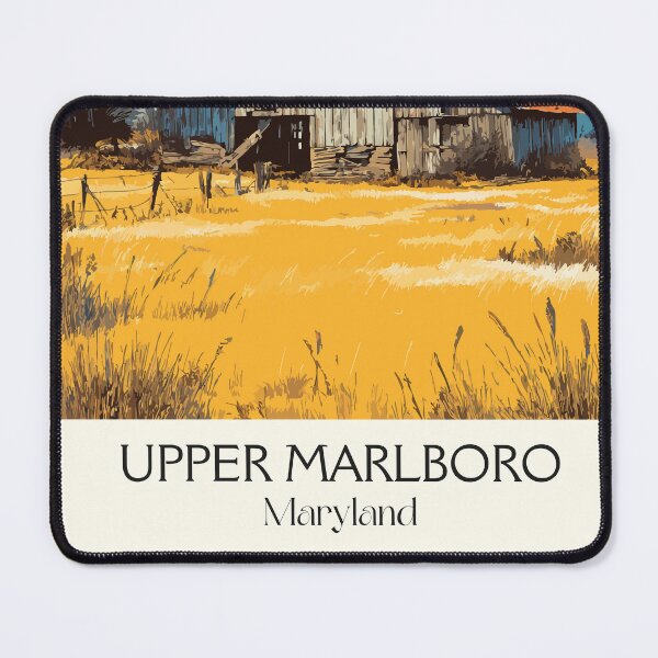 Item preview, Upper Marlboro Maryland | Rural Heritage Poster designed and sold by TuncGK.