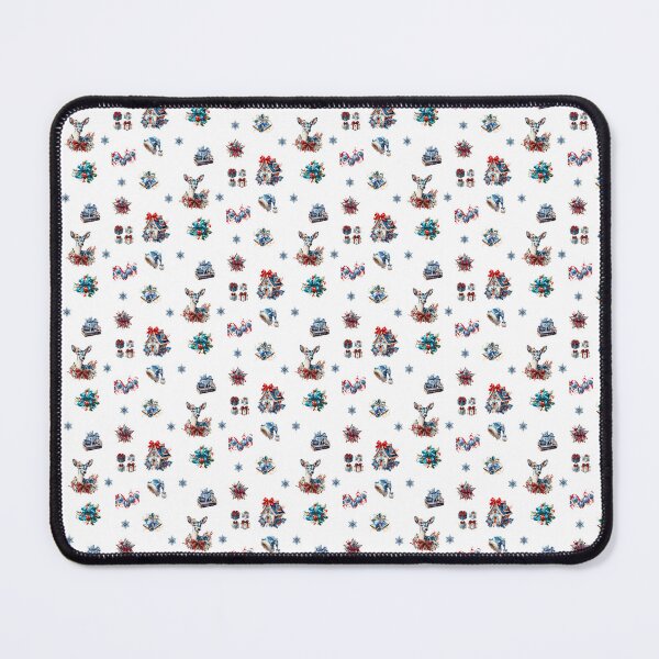 Item preview, Chinoiserie Blue Christmas Decor Elements Collection designed and sold by Anastasiia Yurevych.