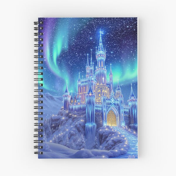 Item preview, Christmas Castle of Dreams Magical Ice Palace on a Snowy Mountaintop designed and sold by acceleratorhams.
