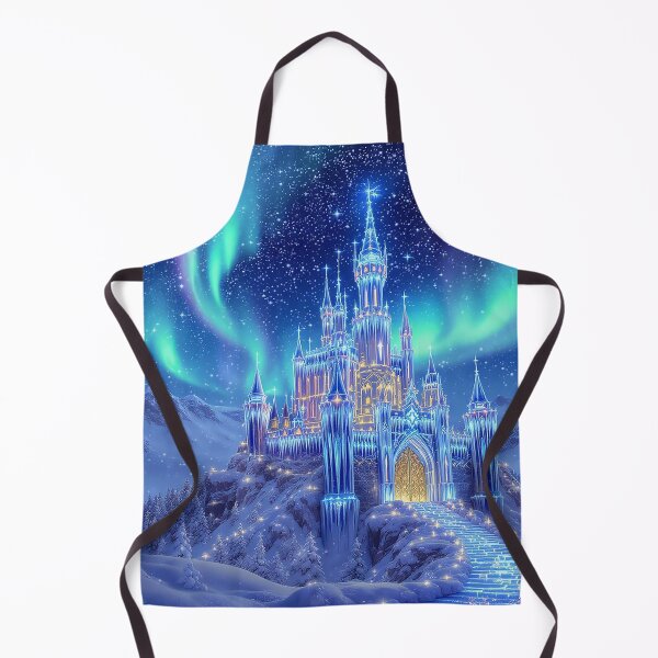 Item preview, Christmas Castle of Dreams Magical Ice Palace on a Snowy Mountaintop designed and sold by acceleratorhams.
