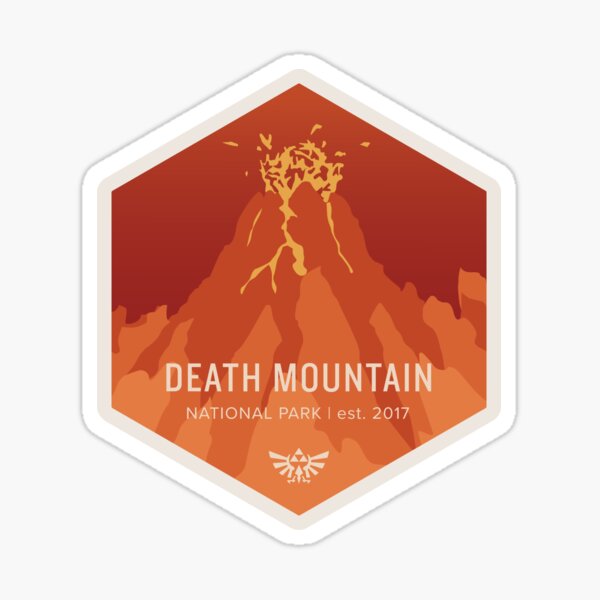 Death Mountain National Park Sticker