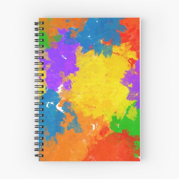 Item preview, Vibrant Rainbow Paint Splotches (Pride) designed and sold by RyanGDesign.