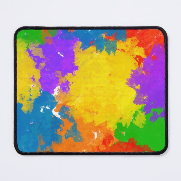 Item preview, Vibrant Rainbow Paint Splotches (Pride) designed and sold by RyanGDesign.