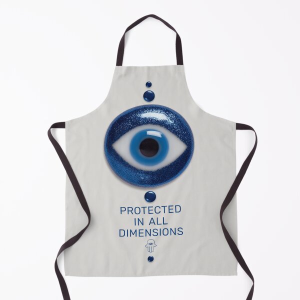 Item preview, Evil Eye Protected in all dimensions designed and sold by Krokoneil.