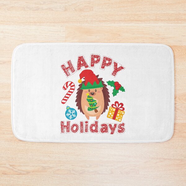 Item preview, Hedgehog Christmas Xmas Cute Holiday Animal designed and sold by jaygo.