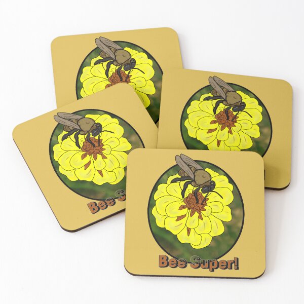 Item preview, Bee Super! designed and sold by Ancient Rain Studios.