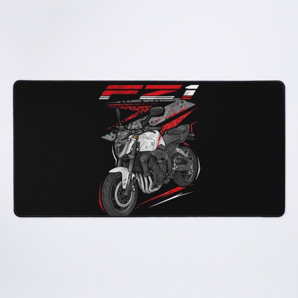 Item preview, Yamaha FZ1-N Fazer 2012-2014 (Bluish White Cocktail) for Motorcycle Riders designed and sold by MotoApparelHub.