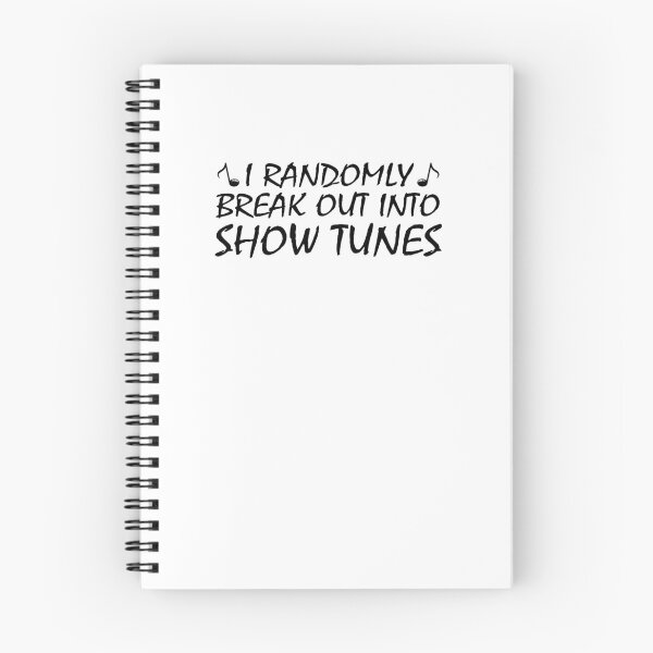 Item preview, I Randomly Break Out into Show Tunes  designed and sold by TeeTimeGuys.