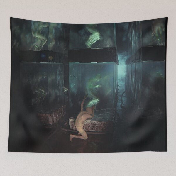 Item preview, Awakening Process - Sci Fi Art by Arshad T P designed and sold by Arshad T P.
