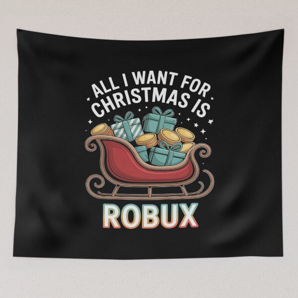 Item preview, Oof blox All I Want for Christmas is ROBUX for Gamers  designed and sold by THagBlue.