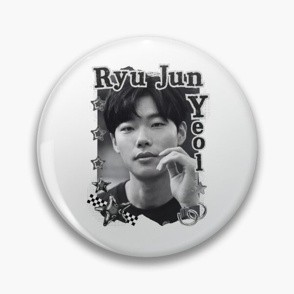 Item preview, Ryu Jun-yeol (류준열) Korean Actor Kdrama Group Black and White Collage Digital Art Portrait designed and sold by AJUNICE STUDIO.