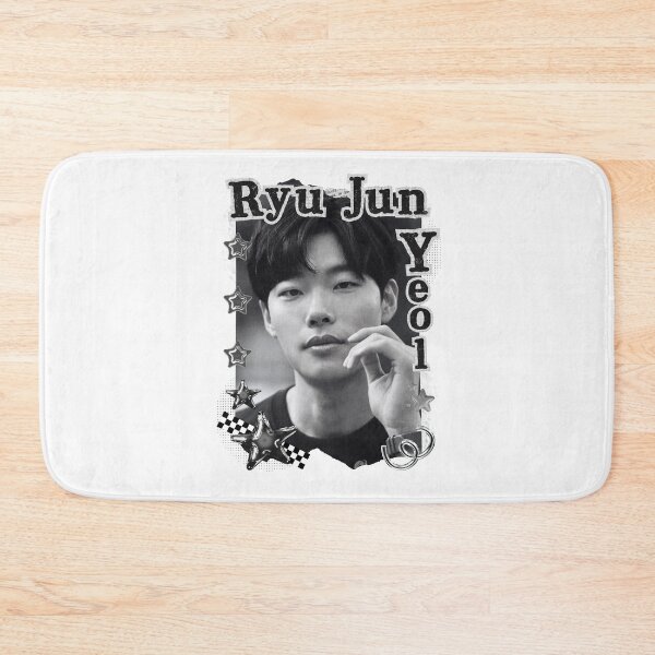 Item preview, Ryu Jun-yeol (류준열)  Korean Actor Kdrama Group Black and White Collage Digital Art Portrait designed and sold by AJUNICE STUDIO.