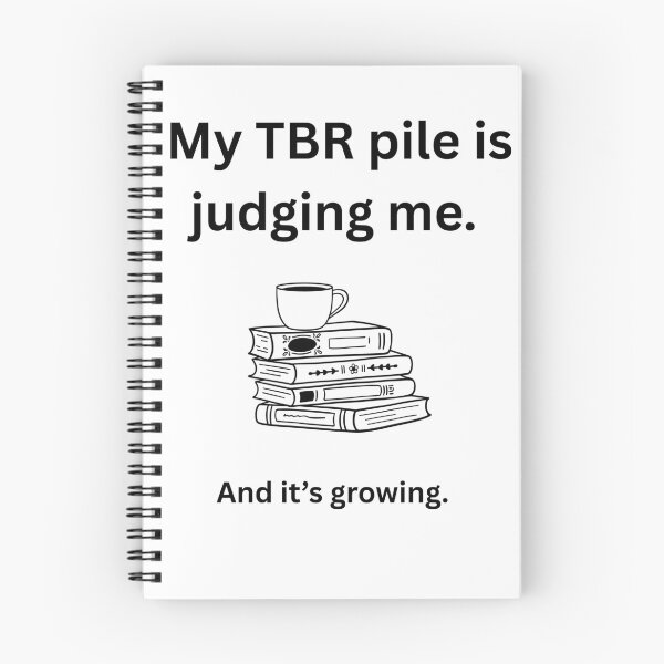 Item preview, My TBR Pile Is Judging Me designed and sold by Heroic-Hoard.