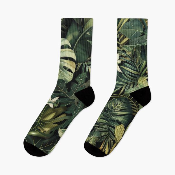 Item preview, Tropical Flowers and Foliage Art designed and sold by Atlas Kai.