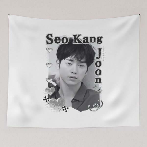 Item preview, Seo Kang-joon (서강준) Korean Actor Kdrama Group Black and White Collage Digital Art Portrait designed and sold by AJUNICE STUDIO.