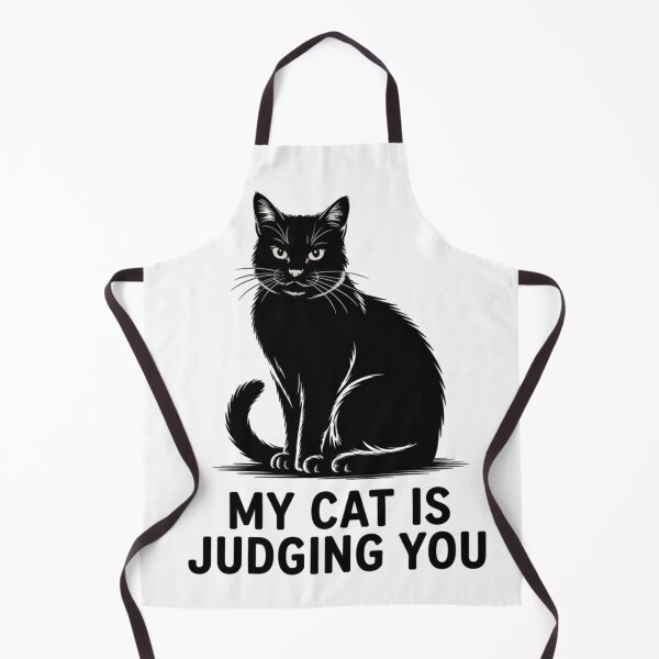 Item preview, My Cat is Judging You - Funny Cat Lover Sarcasm designed and sold by ShirtHatch.