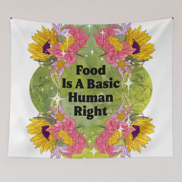 Item preview, Food Is A Basic Human Right designed and sold by fabfeminist.