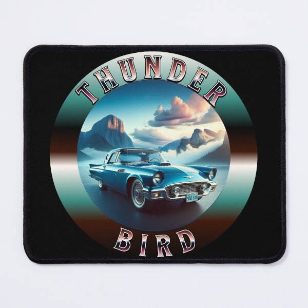 Item preview, Baby Blue 1950s Classic Car – Vintage Metallic Design designed and sold by Emeris.