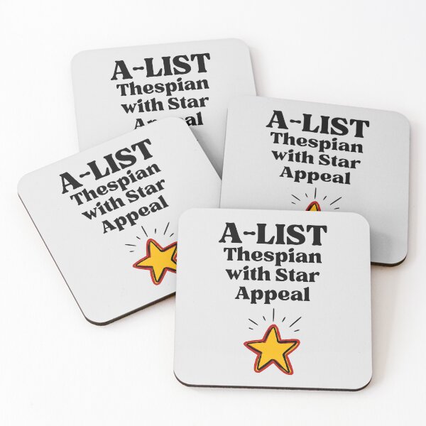 Item preview, A-List Thespian with Star Appeal. designed and sold by MPC-Mince-Pies.