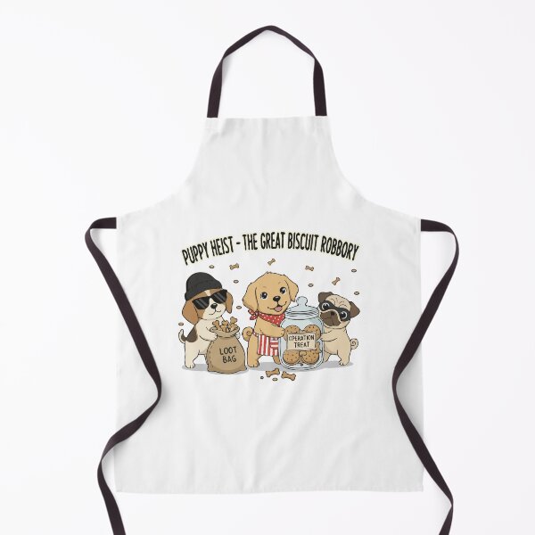 Item preview, Puppy Heist – Cute Funny Dog Treat Robbery designed and sold by The Real Life Symphony.