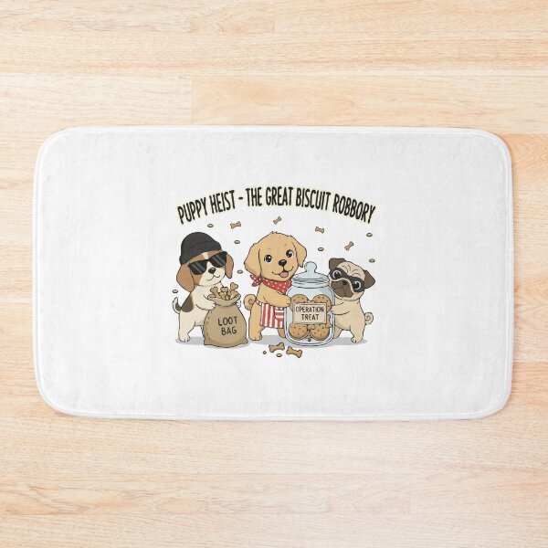 Item preview, Puppy Heist – Cute Funny Dog Treat Robbery designed and sold by The Real Life Symphony.